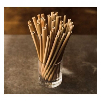 Bamboo straw, 22 cm Bambaw