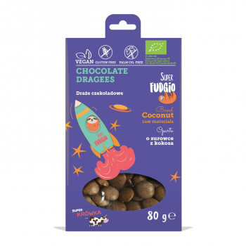 Organic chocolate dragee...