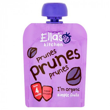 Organic plum puree Ella's...