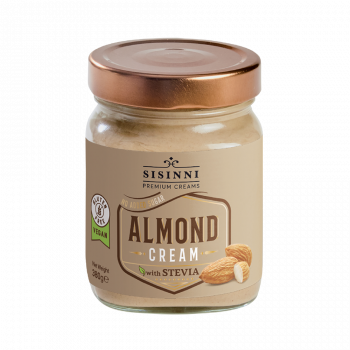 Almond cream with stevia...