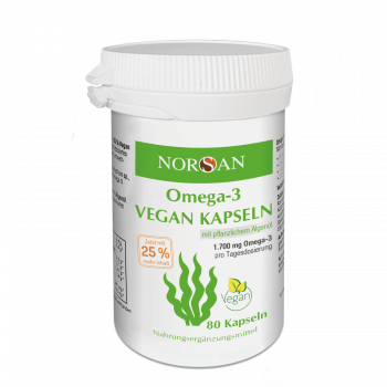 Omega-3 Vegan kapsulas, 80...
