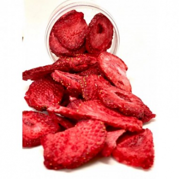 Freeze-dried strawberries...