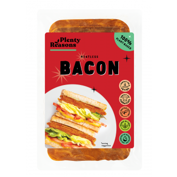Meatless Bacon 150g, Plenty...