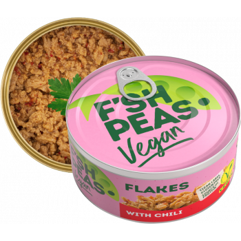Pea protein flakes with...