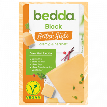 British style vegan block,...