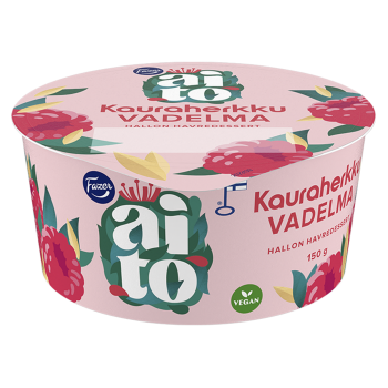 Raspberry-flavored oat...