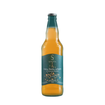 Carbonated lime blossom tea...