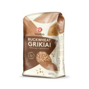 Buckwheat groats 800 g BIORINA