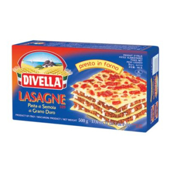 Pasta lasagna, 250g DIVELLA