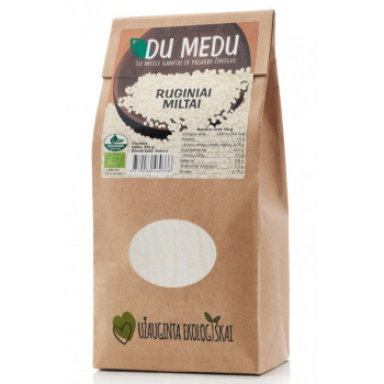 Organic rye flour 500g, Dumedu