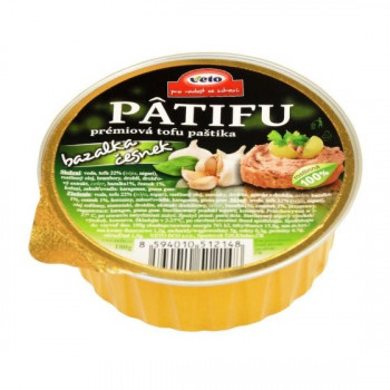 Patifu spread with basil...